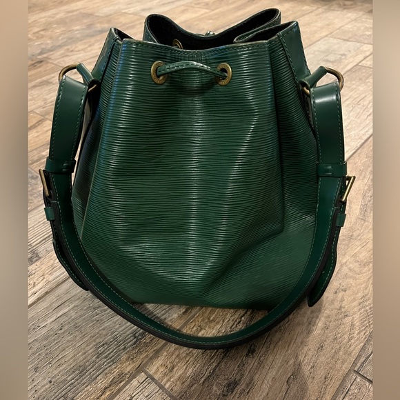 Louis Vuitton Handbags - Louis Vuitton Petit Noe Green Epi Bag